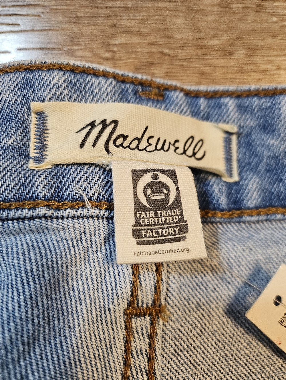 NWT Madewell The Curvy Perfect Vintage Jean Comfort Stretch High Rise Raw Hem - Picture 13 of 16
